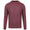 The Wallace Crewneck Sweater Heathered Dark Claret