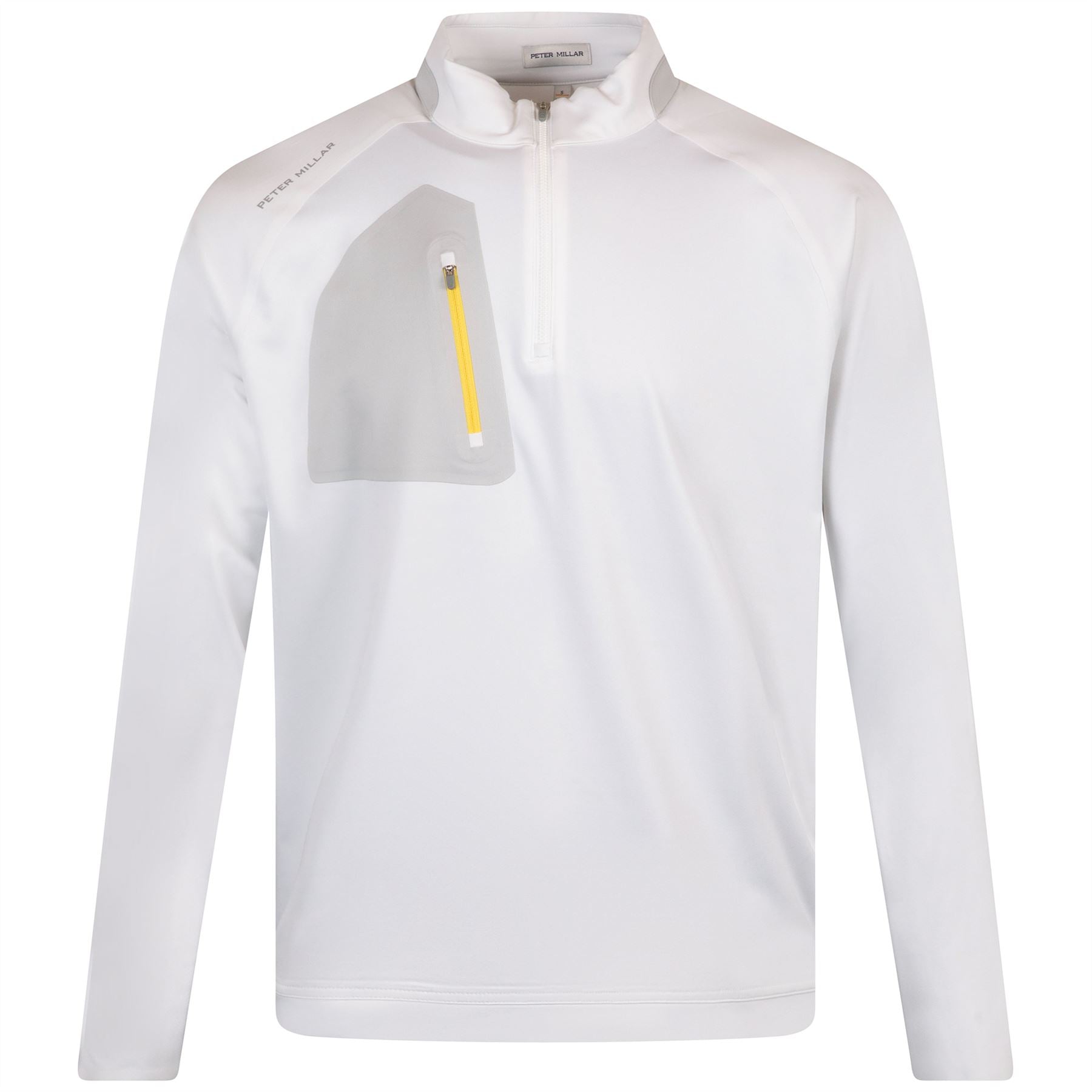 Verge Performance Quarter Zip White