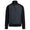 Classic Fit Hybrid Half Zip Pullover Polo Black