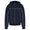 Womens Gia Zip Through Hooded Sweat Navy/White
