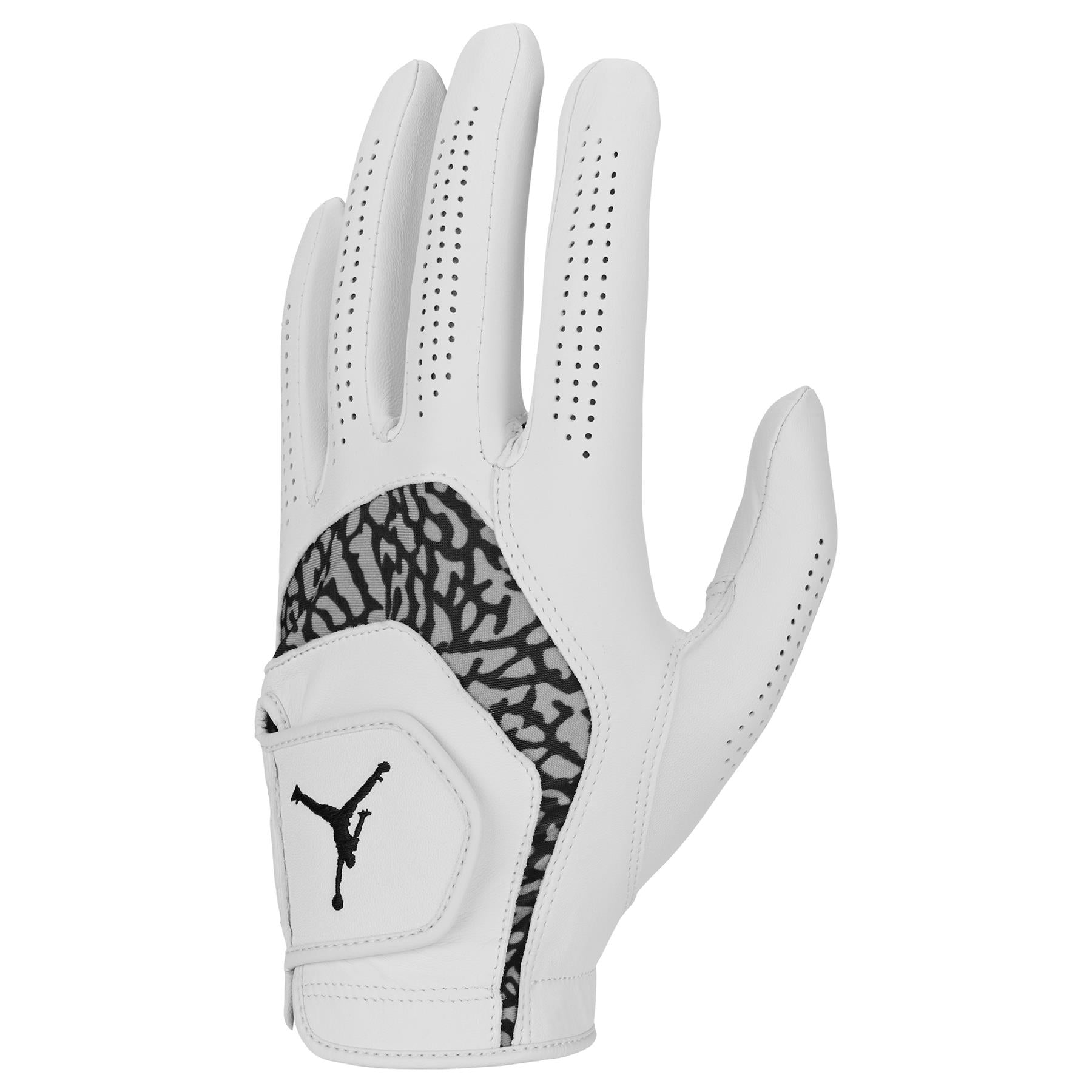 Jordan Tour Golf Glove Left White/Medium Gray/White Gray
