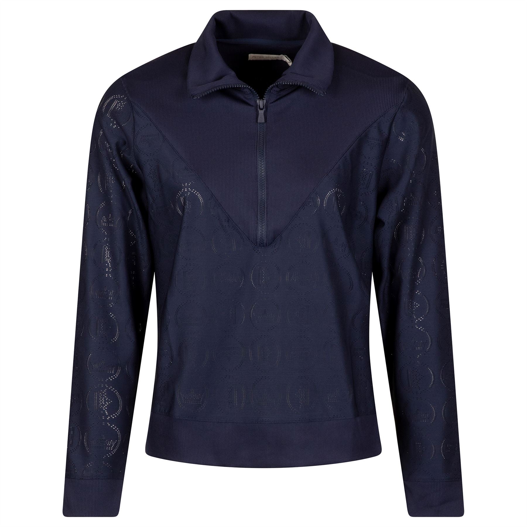 Womens Crown Seal Eyelet Varsity Mid Layer Navy