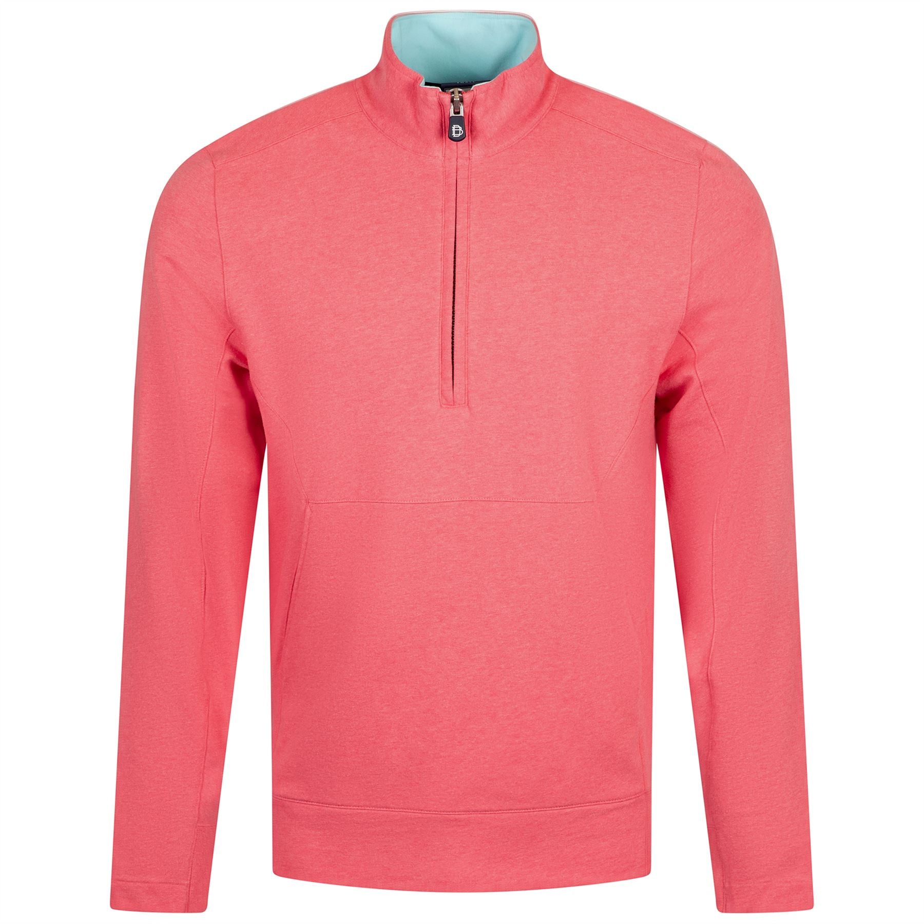 Russell Quarter Zip Knit Bandana Heather