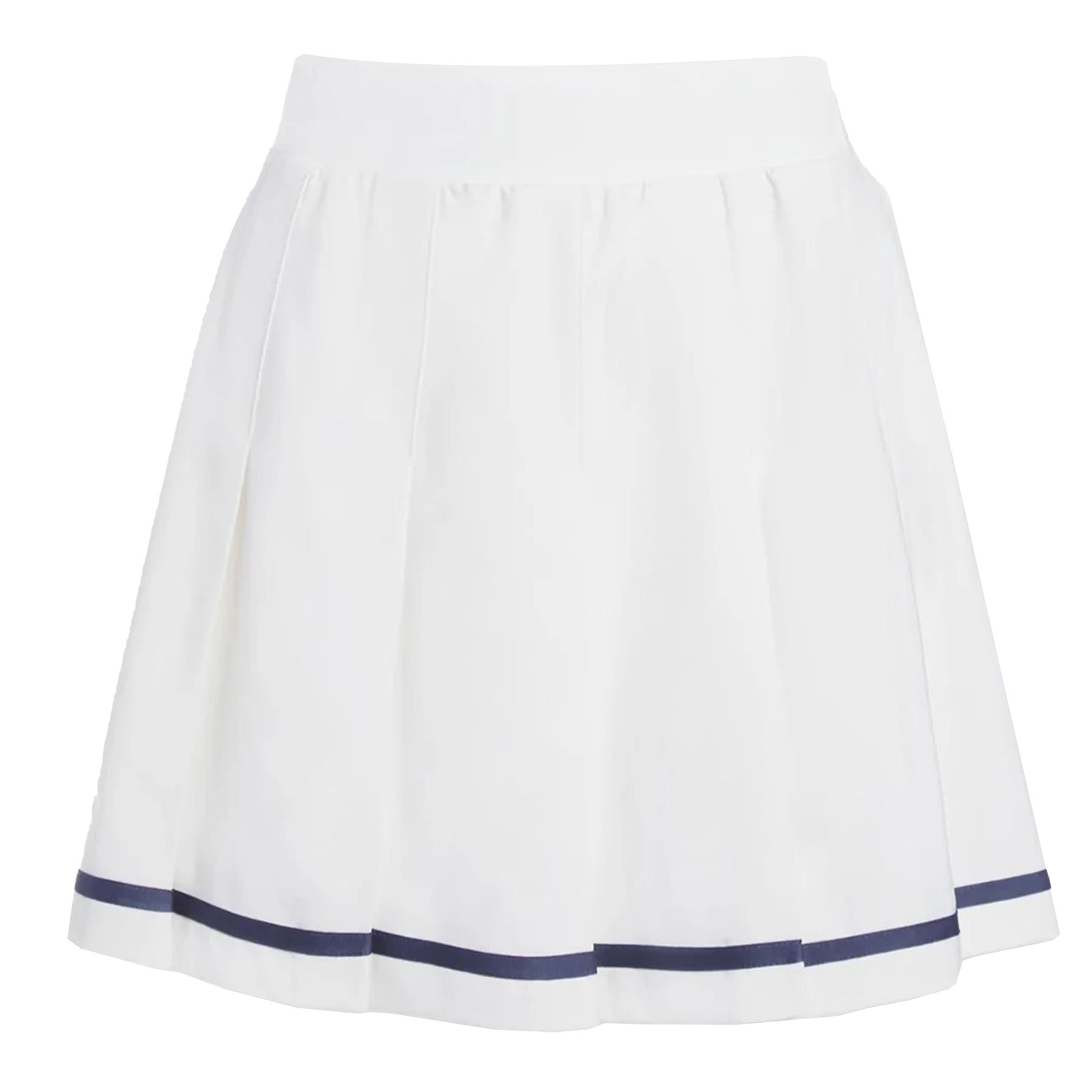 Womens Clarendhon High Rise 16 Inch Skort White