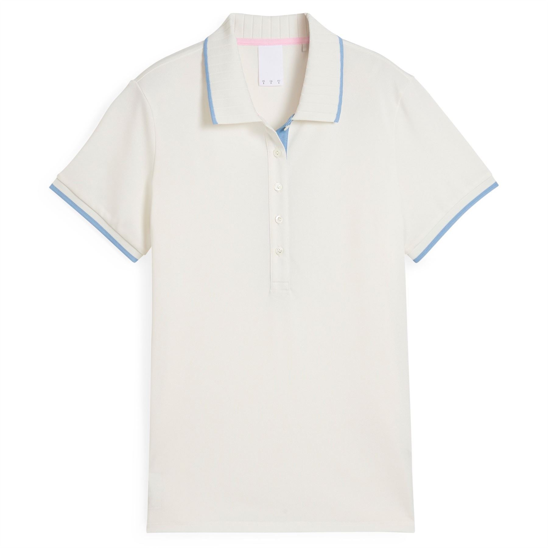 Womens x AP Pique Polo Warm White