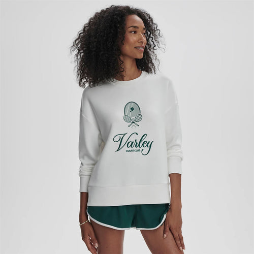 Womens Rasco Namesake Sweat White/Forest