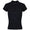 Womens Elea Rib Knit Polo Black