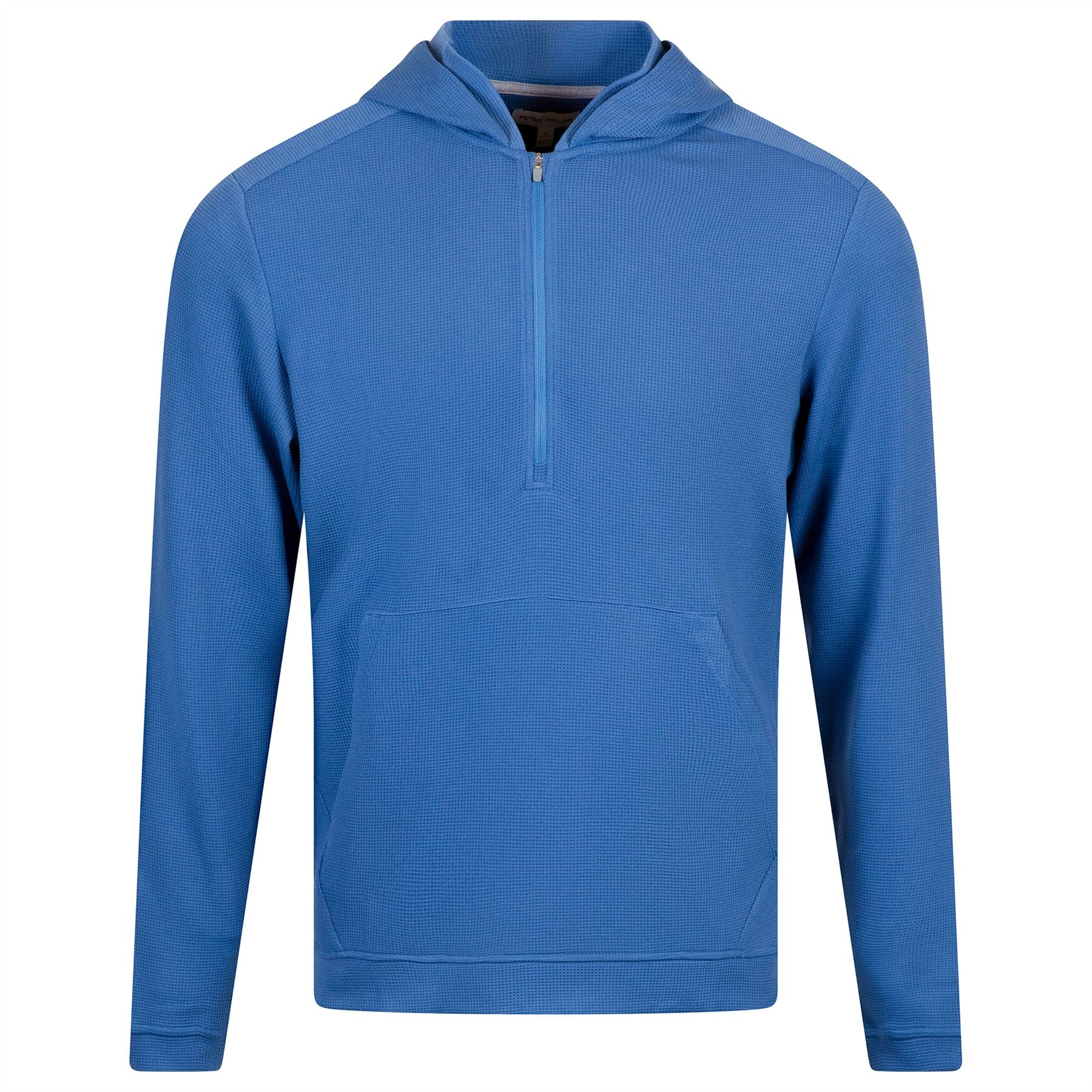 Grid Performance Half Zip Hoodie Sailor Blue