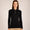 Womens The Monica LS Top Black/Khaki