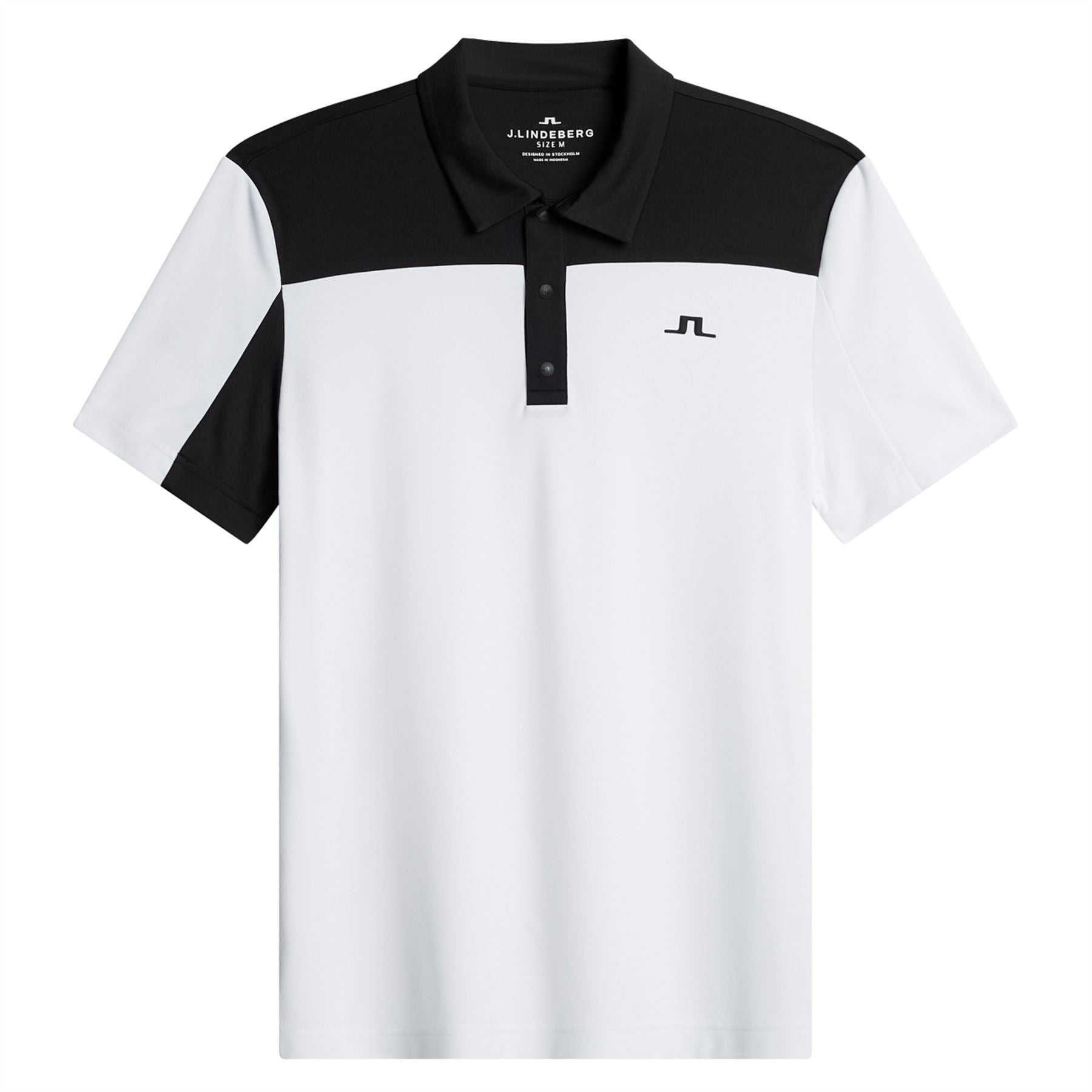 Anders TX Jersey Slim Fit Polo White
