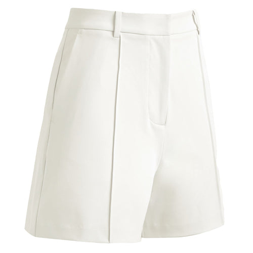 Womens Performance High Waist Shorts Chalk White