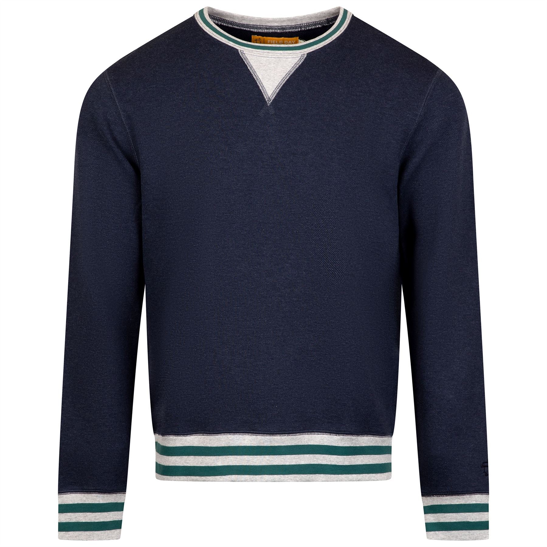 Marshall Crewneck Sweater Navy Heather