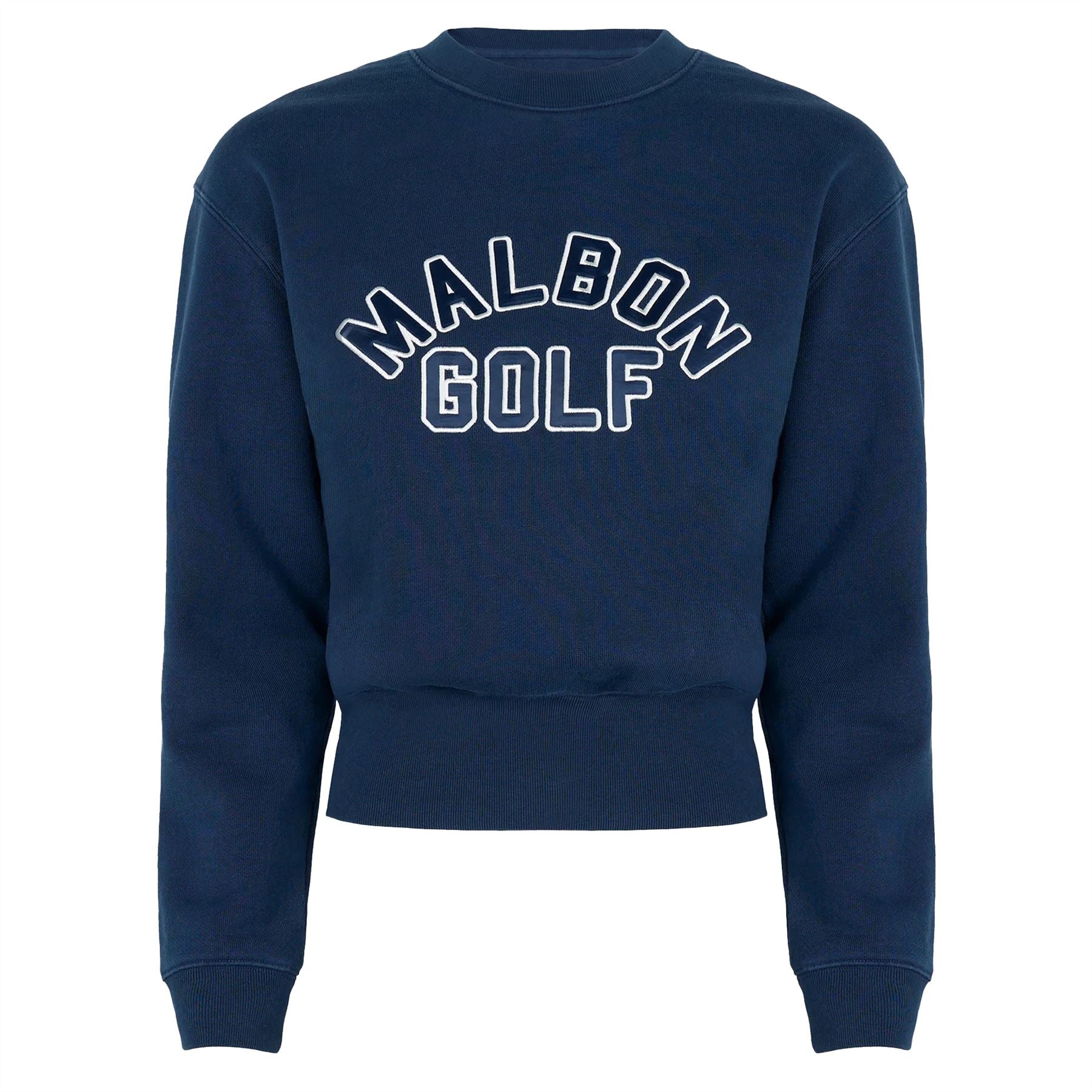 Womens Ivy Crewneck Sweater Navy