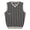Layne Houndstooth Sweater Vest Grey