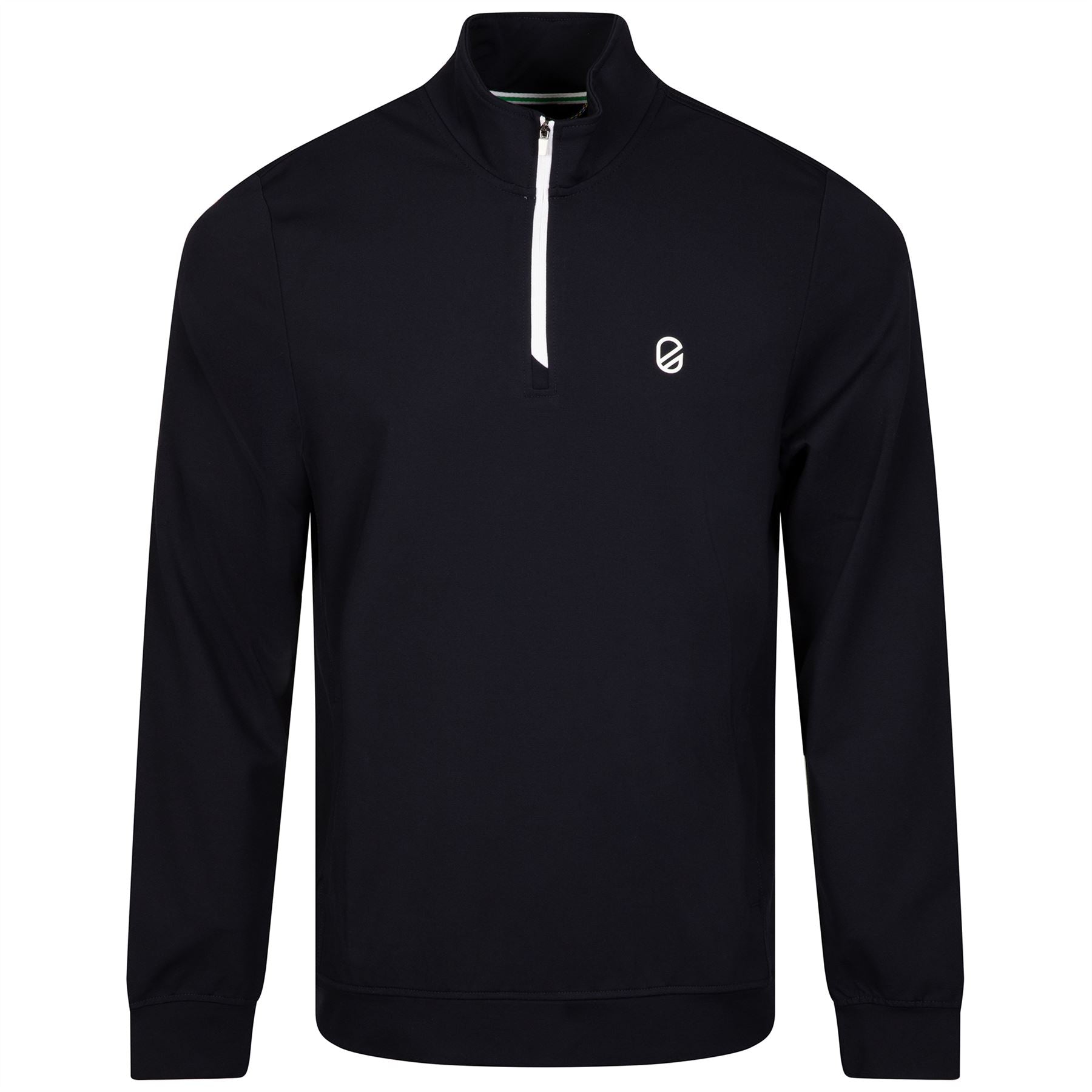 Avery Mock Neck Quarter Zip Navy Blazer