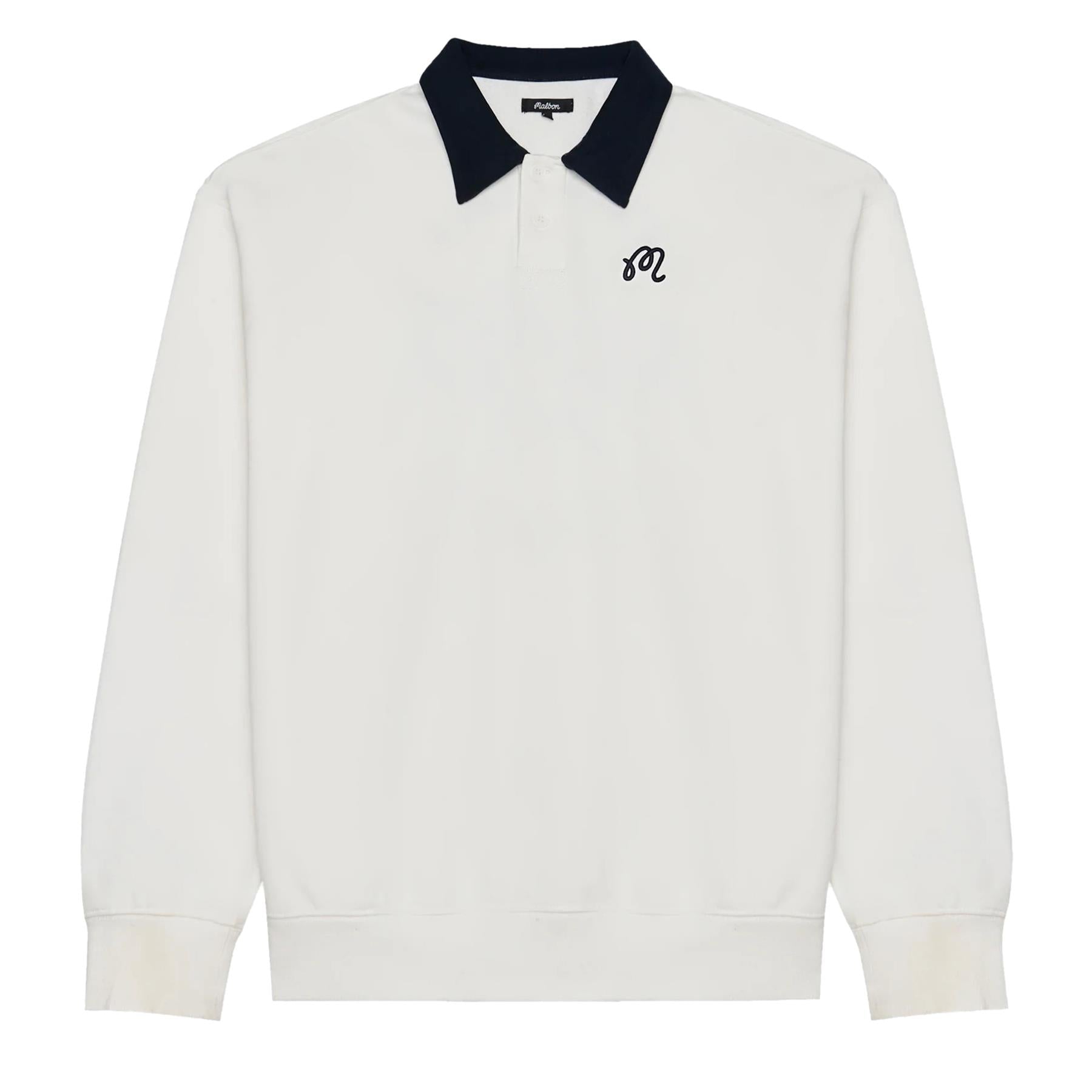 Artigianale Collared Crewneck White