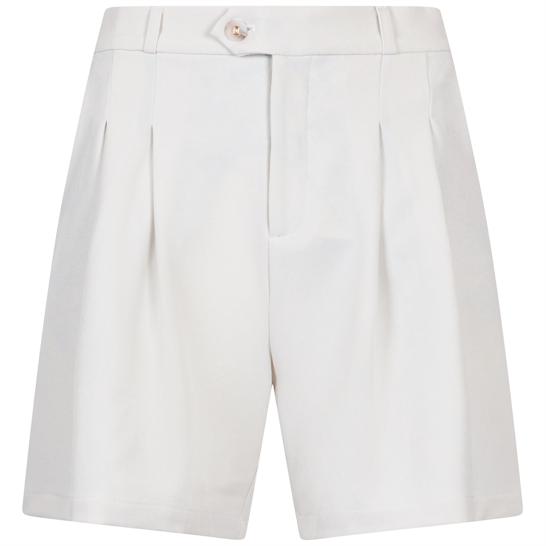 Womens Trouser Shorts Silver Birch