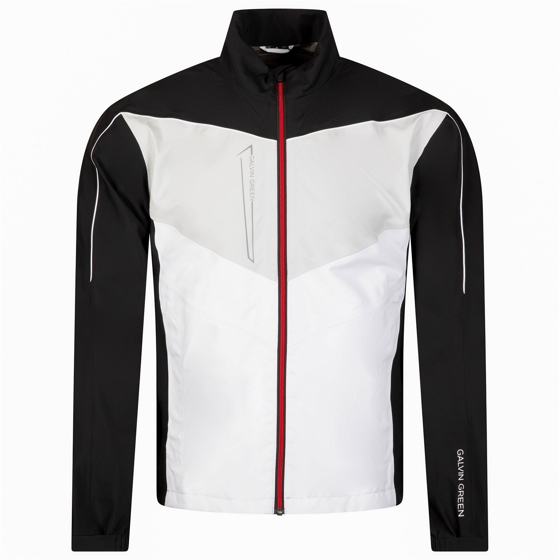 Armstrong GORE-TEX Paclite Waterproof Jacket Black/White/Red