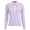 Womens Silky Tech Nylon Quarter Zip Polo Aura