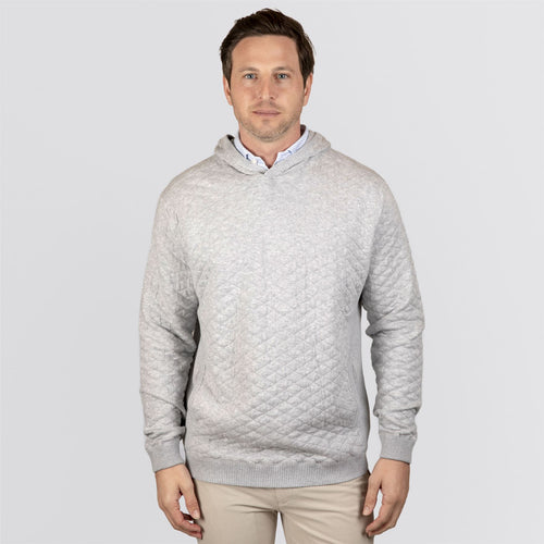 The Wallace Hooded Sweater Heathered Gray
