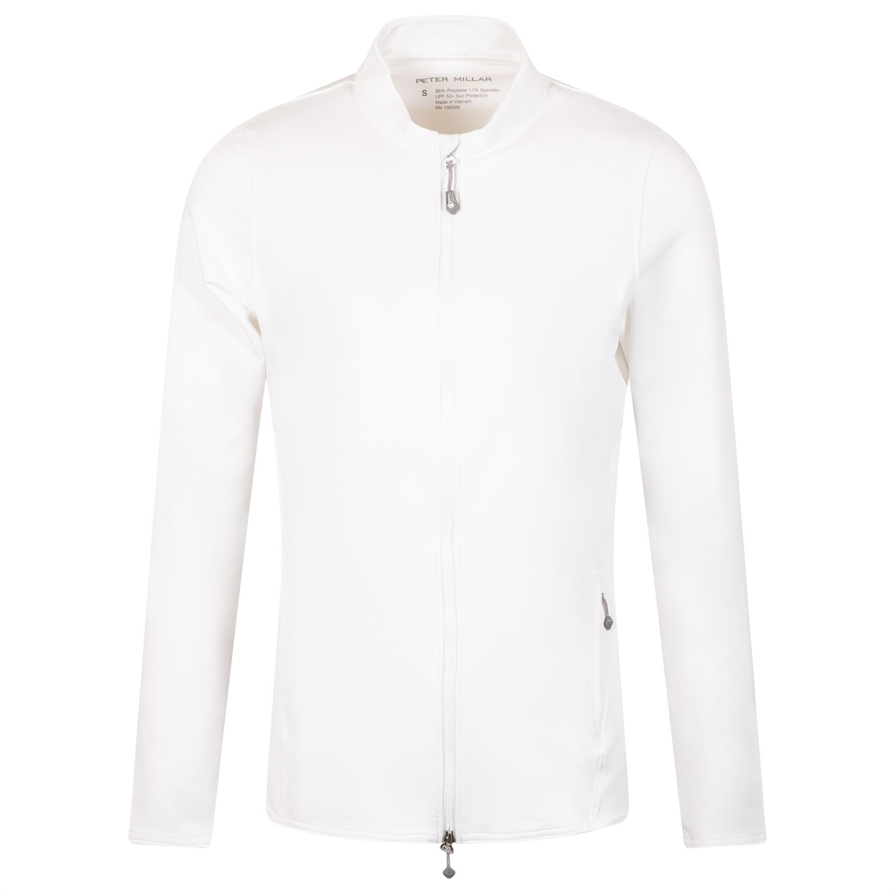 Womens Katy Full Zip Mid Layer White