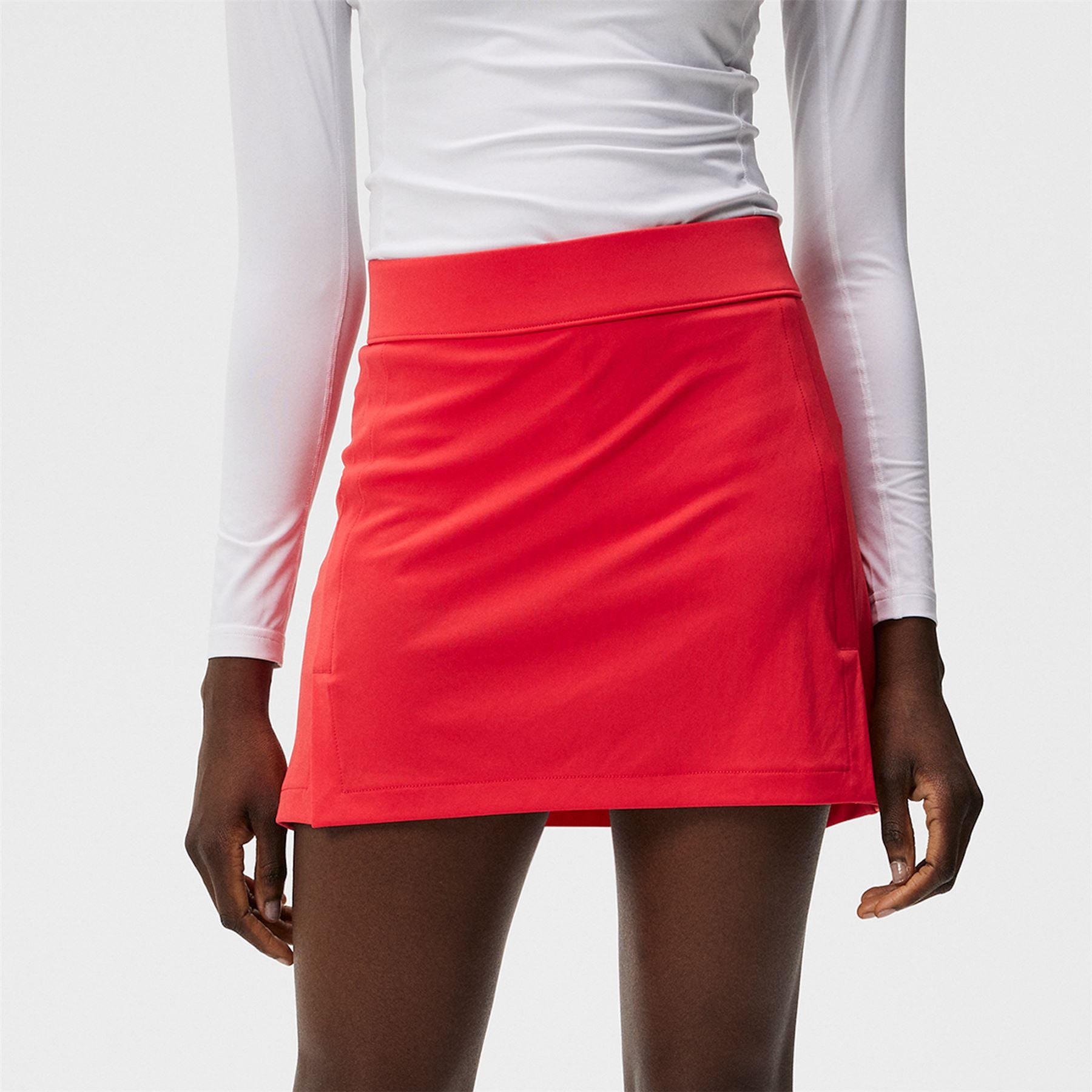 Womens Amelie TX Jersey Mid Skirt Bittersweet