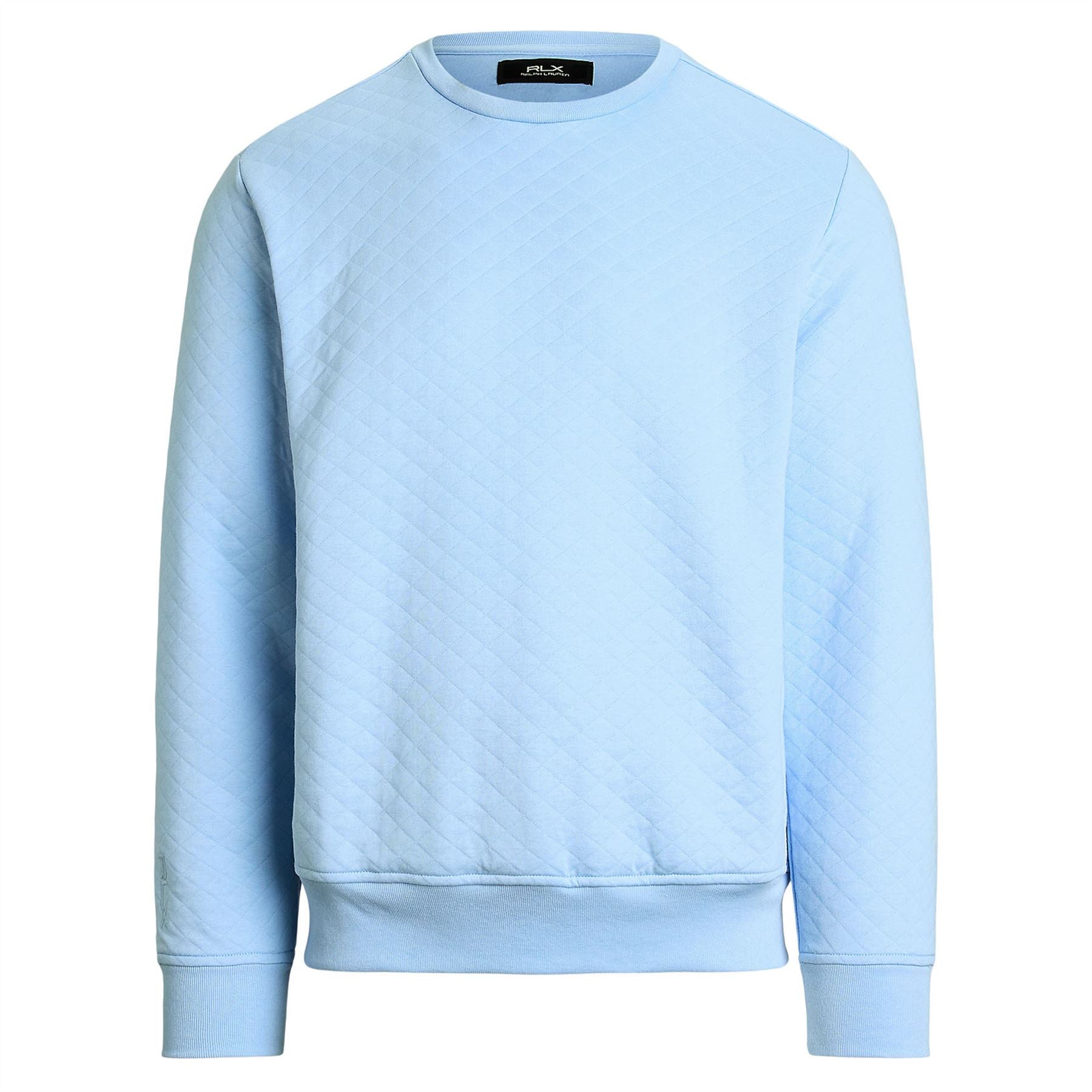 RLX Double Knit Quilted Sweater Office Blue
