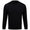 Classic Fit Quilted Double-Knit Pullover Polo Black