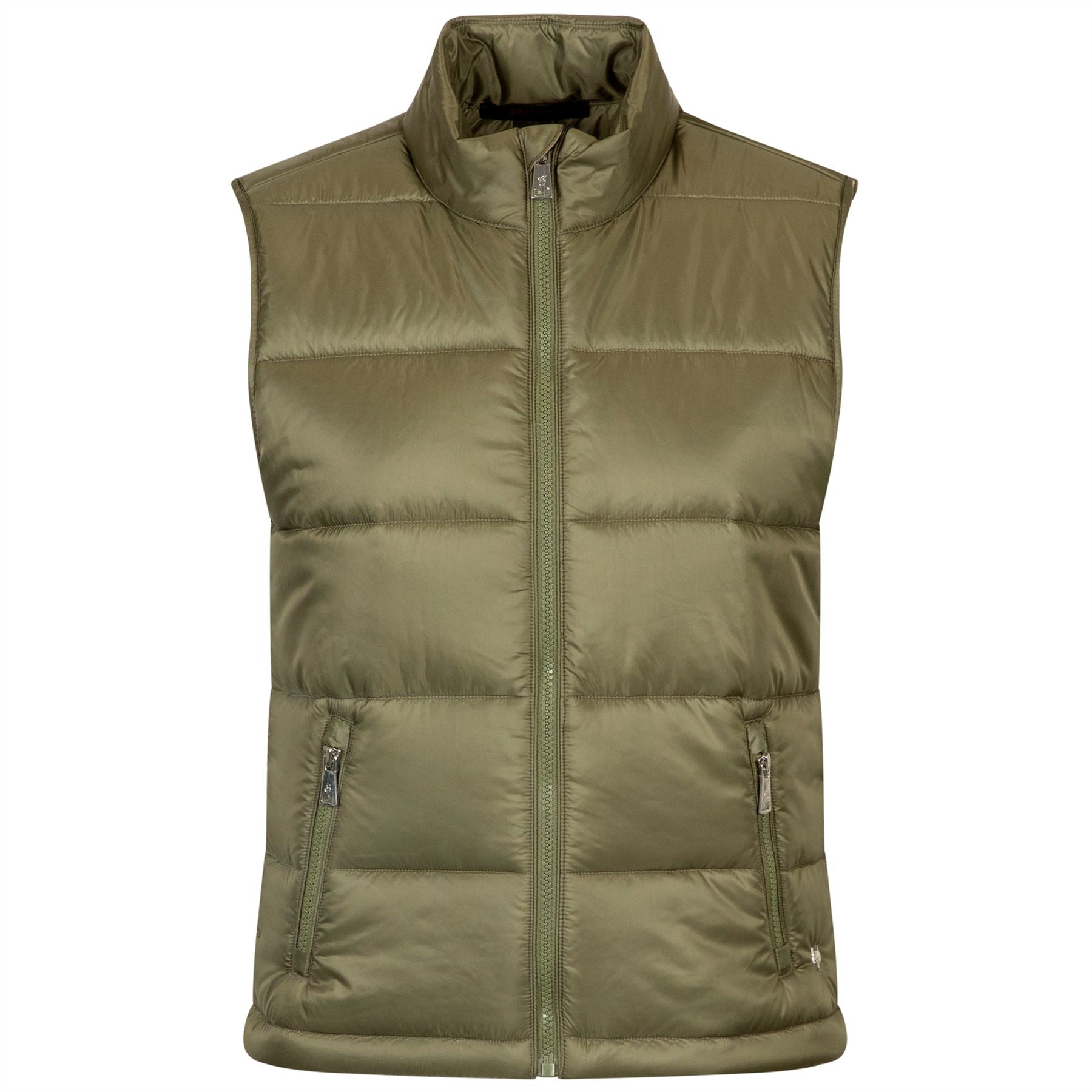 Womens Aries Channel Quilted Vest Camp