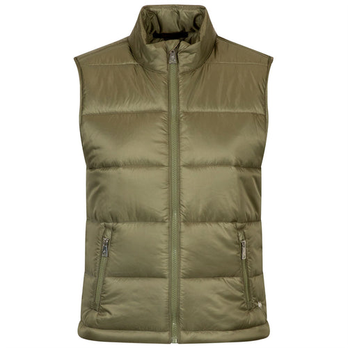 Womens Aries Channel Quilted Vest Camp