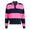 Womens Happy G's Merino Wool LS Rugby Polo Knockout Pink