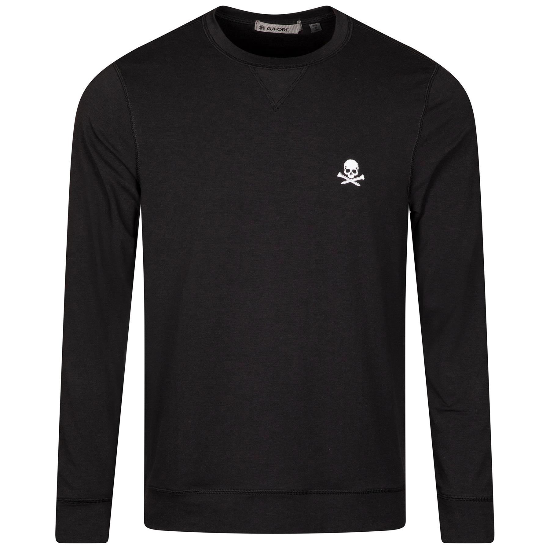 Luxe Crewneck Mid Layer Onyx