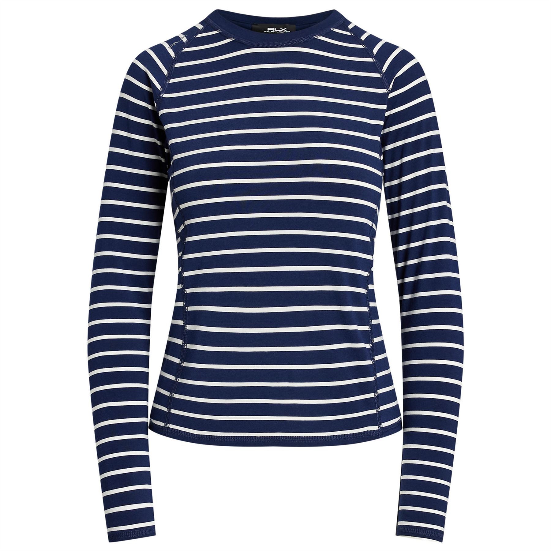 Womens RLX Soft Stretch Jersey Pullover Refined Navy