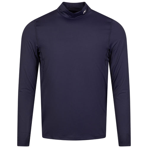 Tutrleneck Slim Fit Base Layer Atlanta Blue
