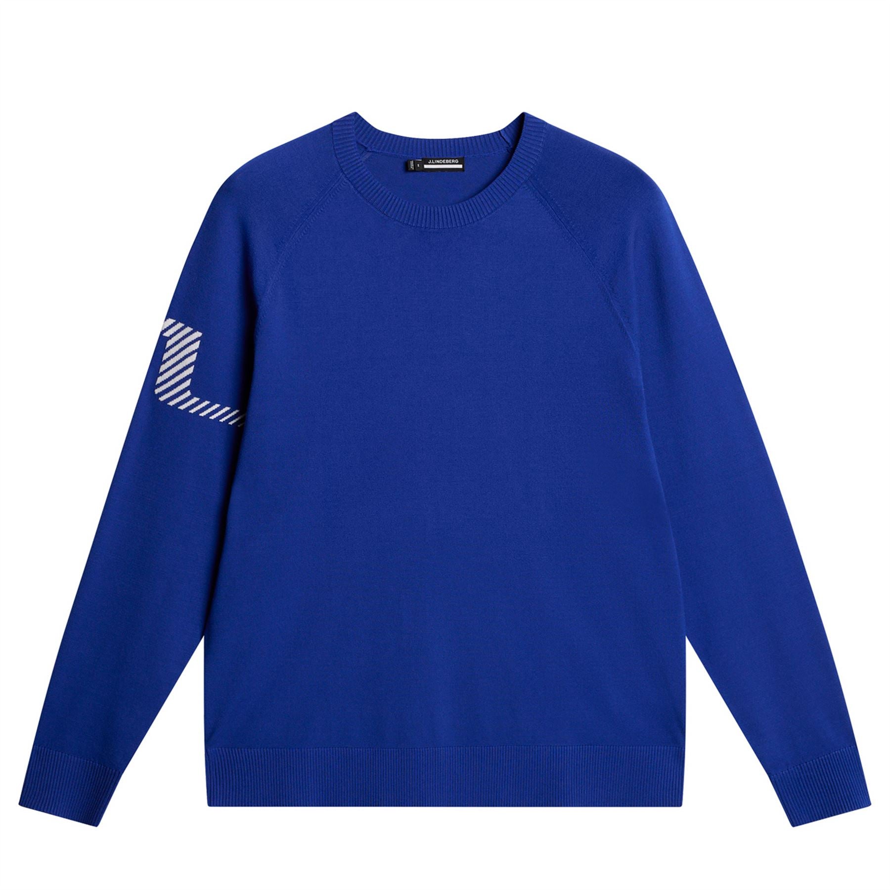 Heath Poly Blend Knitted Sweater Clematis Blue
