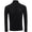 Kian Zipped Golf Sweater Black