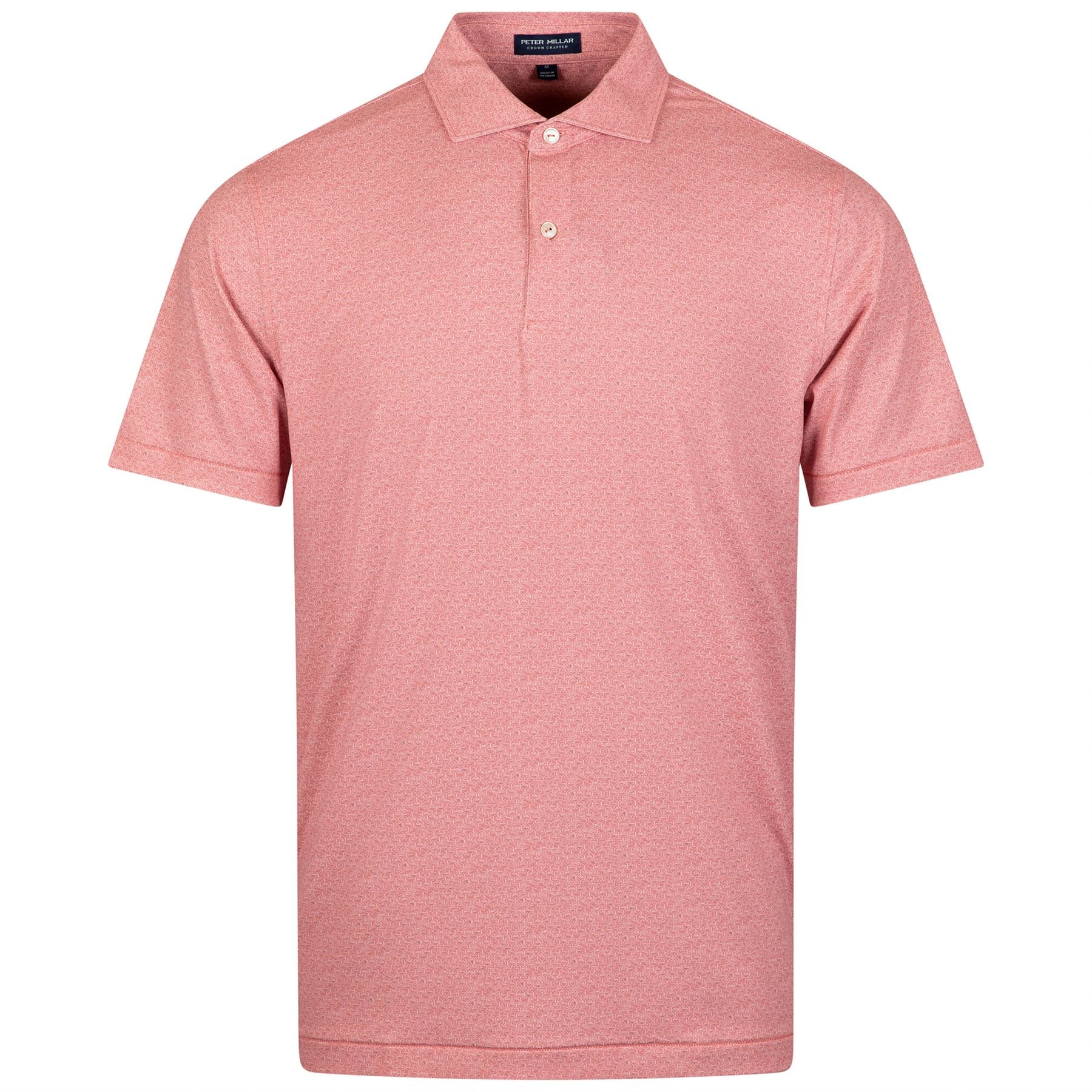 Espresso Martinis Performance Jersey Polo Pink Crepe
