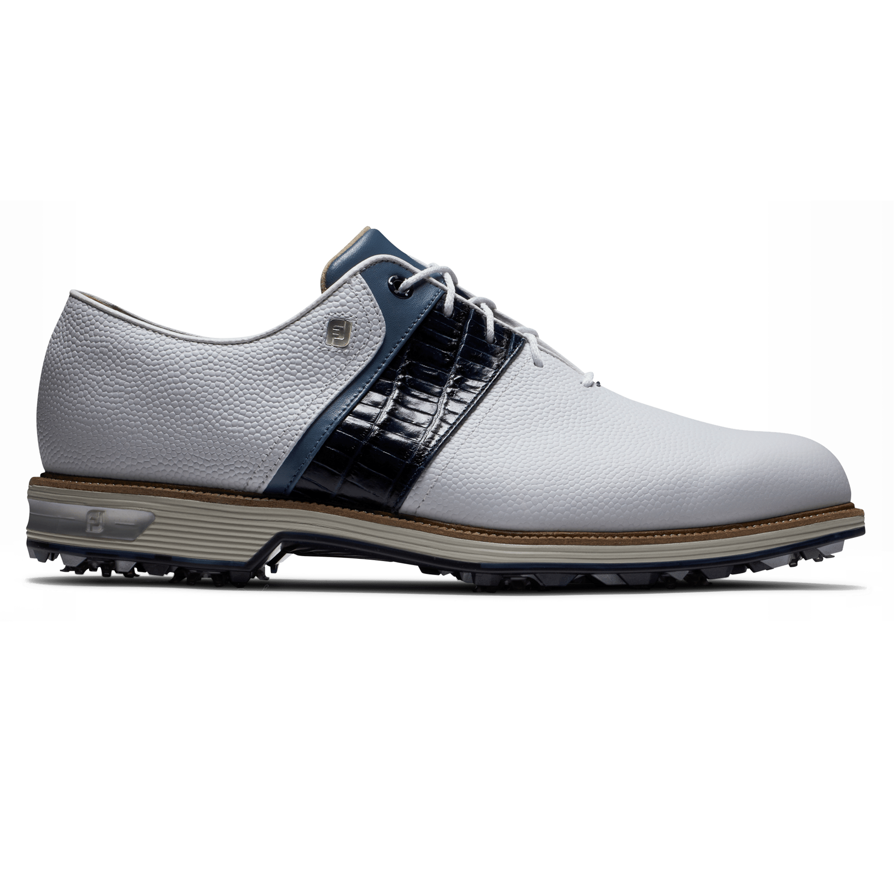 DJ Premiere Cleated Golf Shoe White/Navy