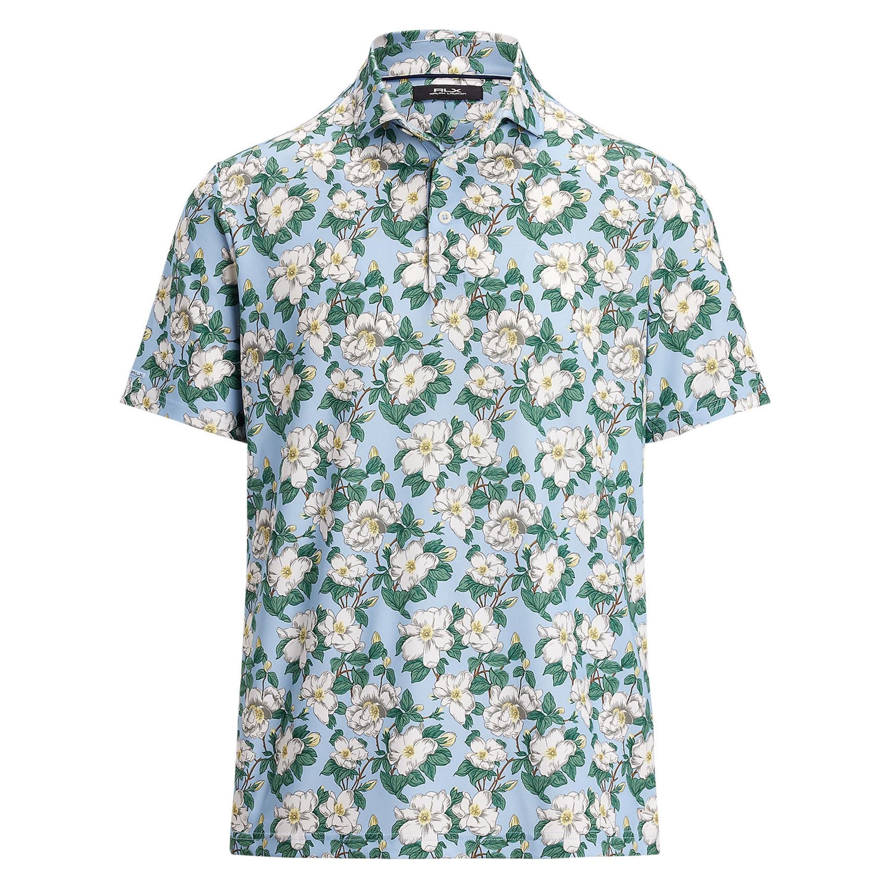 RLX Classic Fit Lightweight Airflow Polo Georgia Rose Office Blue
