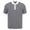 Darrell Stripe Loose Polo Black