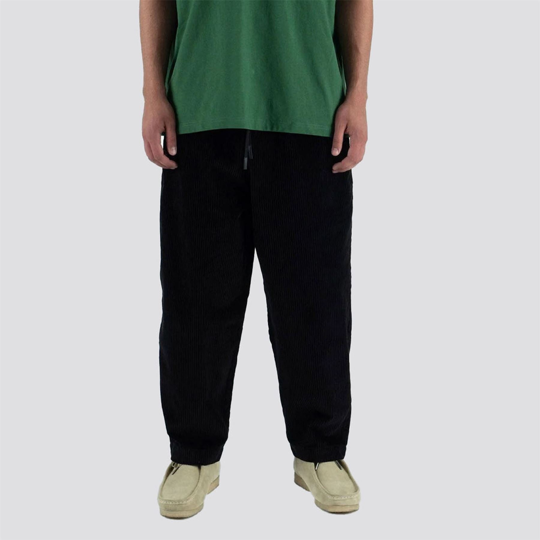 Brea Big Wale Corduroy Pants Black