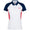 Womens Coralie Regular Fit Colorblock Polo White