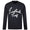 Core Fleece Crew Script Black