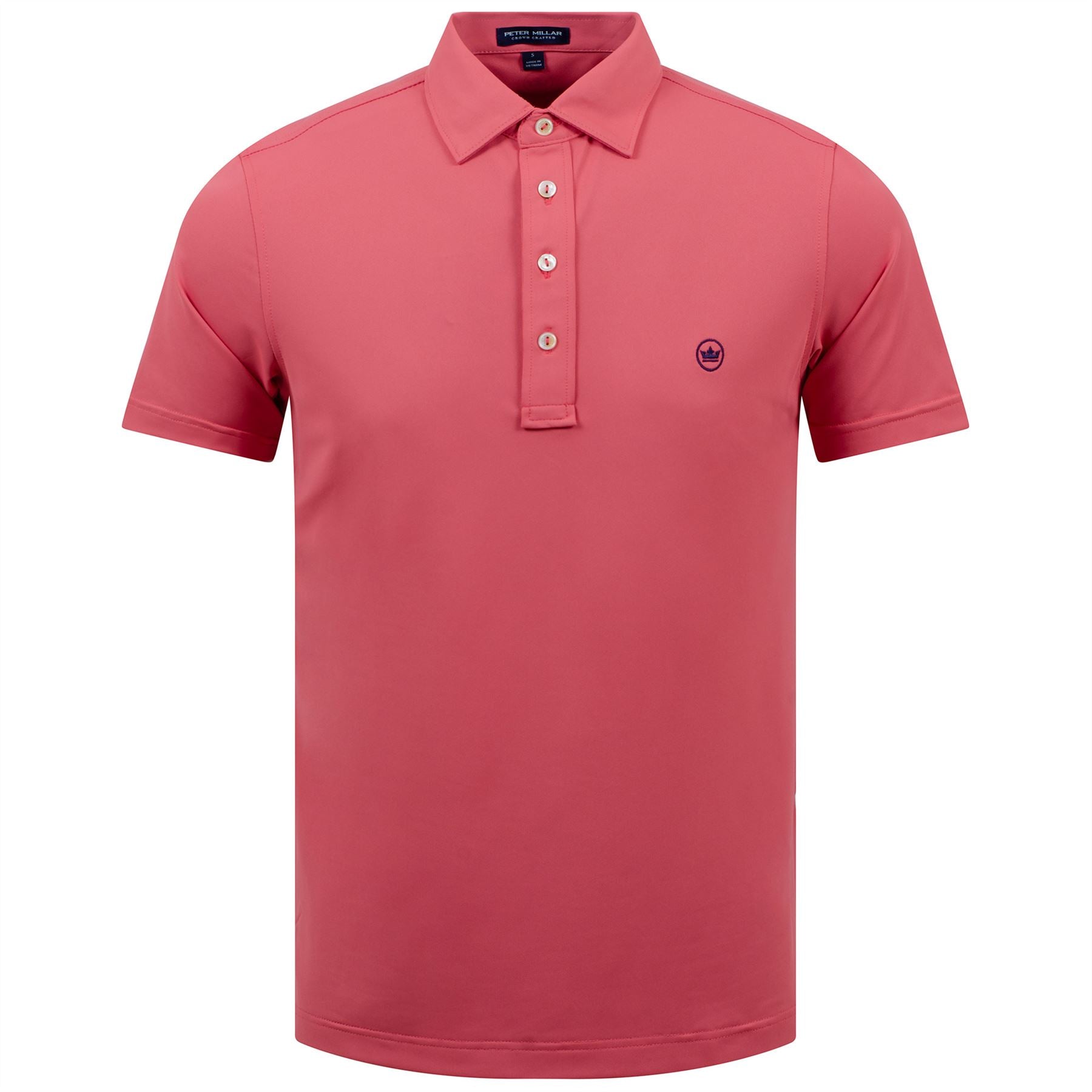 Soul Performance Mesh Polo Cape Red