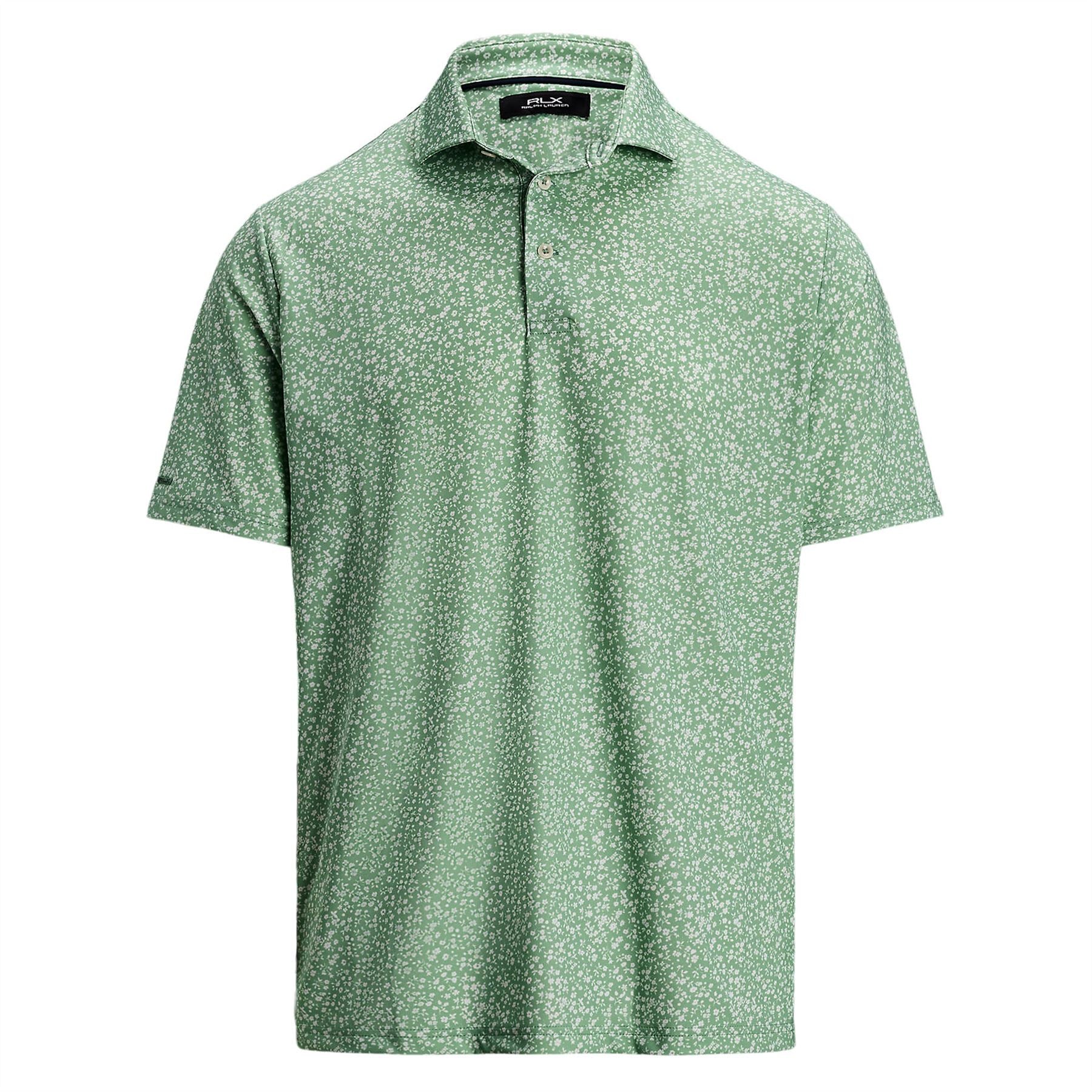 RLX Classic Fit Lightweight Airflow Polo Micro Toss Faded Mint
