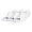 No-Show Socks White (3 Pairs)