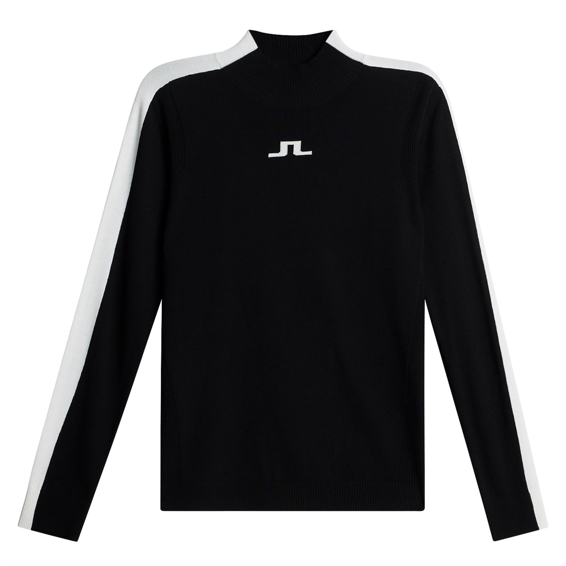Womens Adia Poly Blend Knitted Sweater Black