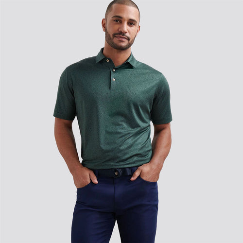 No Slow Play Performance Jersey Polo Nordic Pine