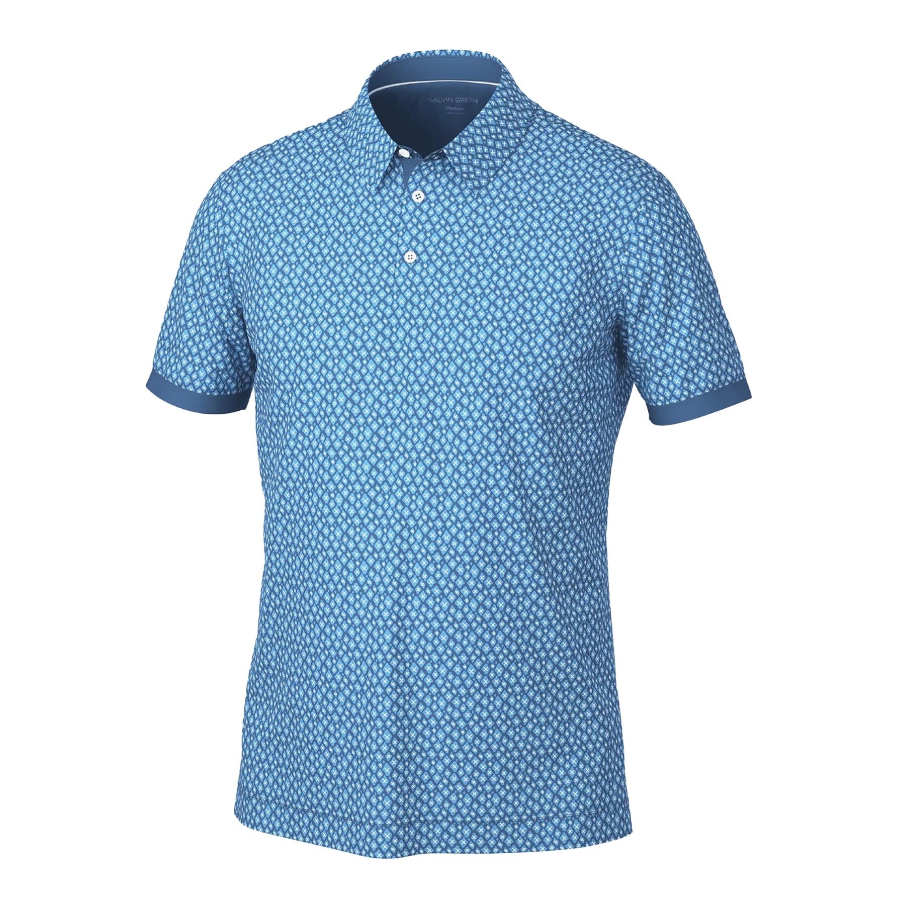 Manuel VENTIL8+ Polo Moonlight Blue/White