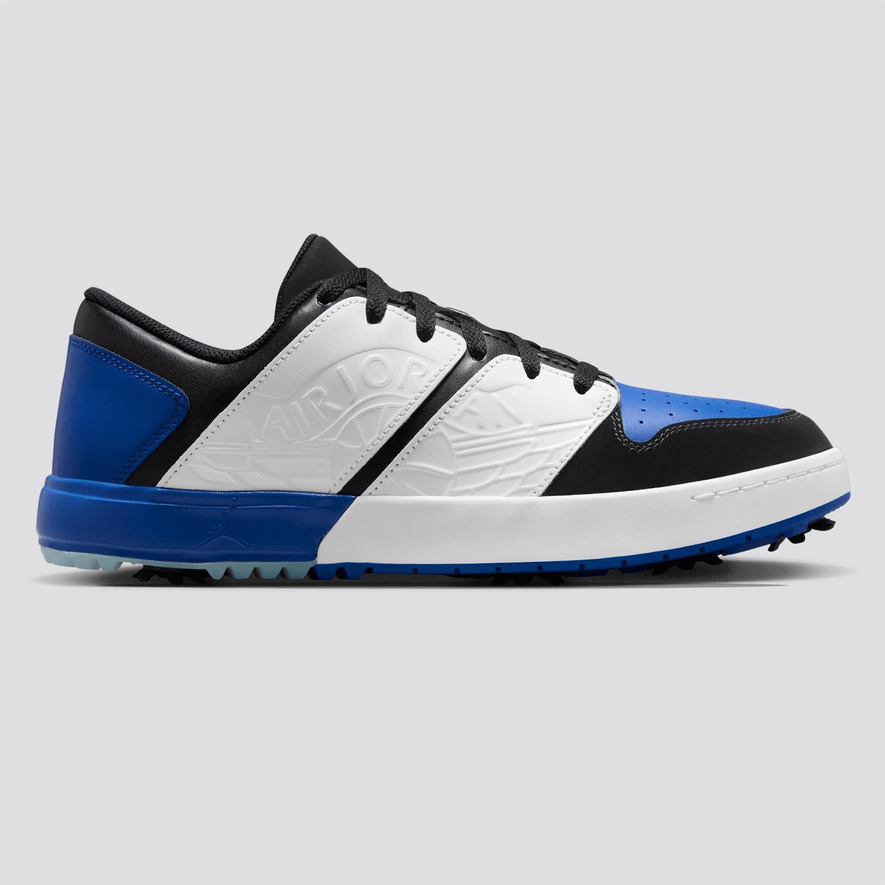 Jordan NU Retro 1 Golf Shoes Black/Sport Royal/White